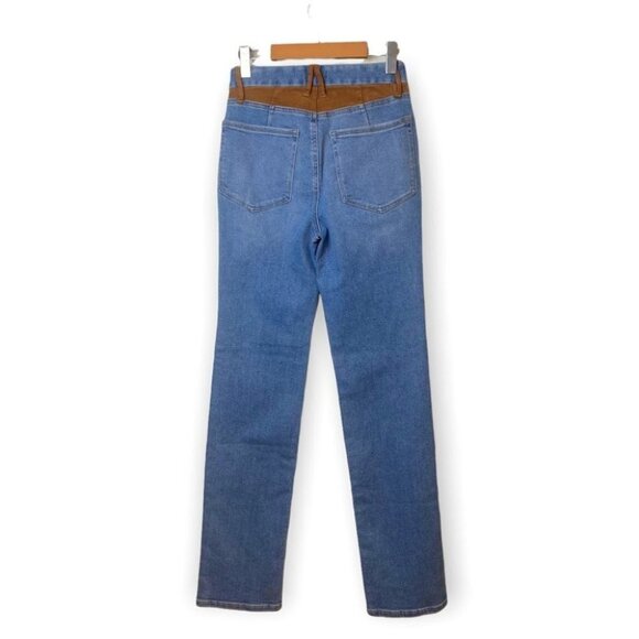 Good American Brown and Blue Women's Jeans - Picture 3 of 10